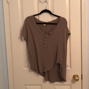 Asymmetrical Cut Shirt